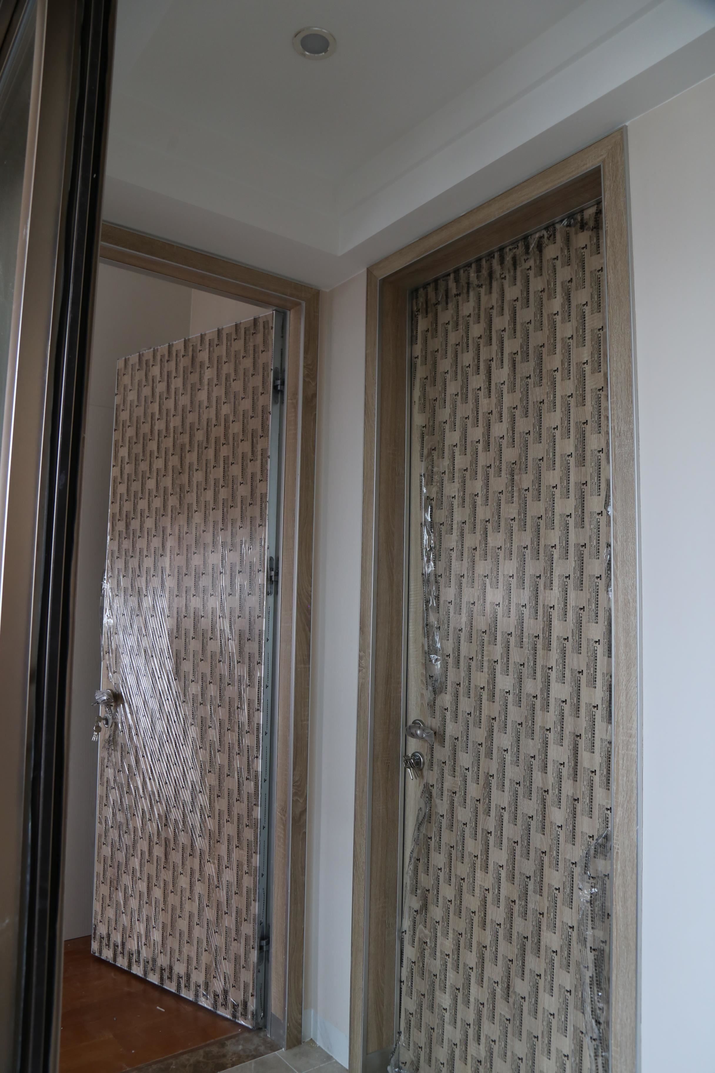 左右手房門(mén)安裝效果