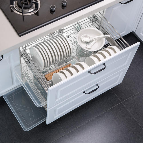 櫥柜兩層拉籃安裝有辦法，家居生活不發(fā)愁