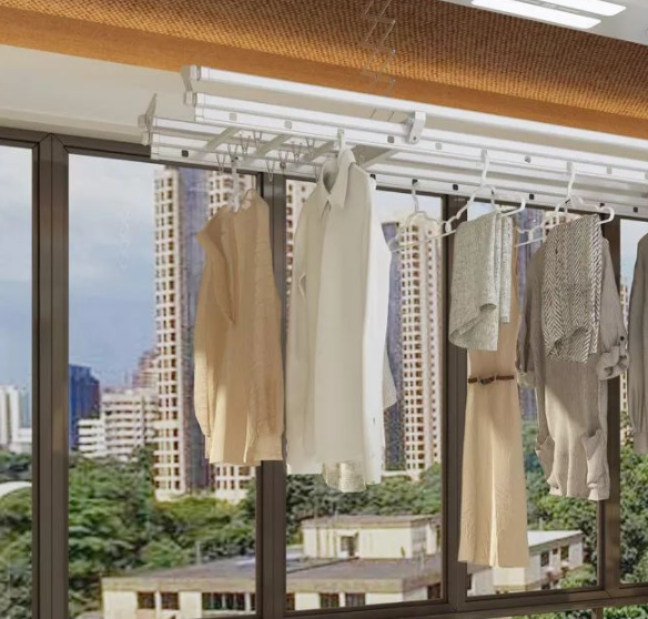 福建九牧櫥柜;九牧智能晾衣架安裝有多難？