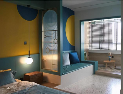 家具展設計;把家具固定在地上，全屋無縫對接