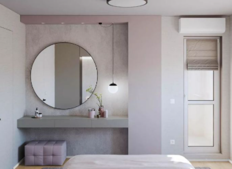 臥室梳妝臺效果圖：空間小沒關系，這些梳妝臺設計實用美觀占地少！