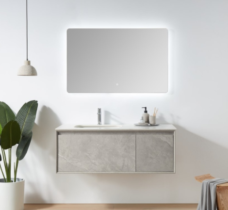 北歐北歐風(fēng)格介紹：北歐輕奢極簡(jiǎn)風(fēng)浴室柜，可定制