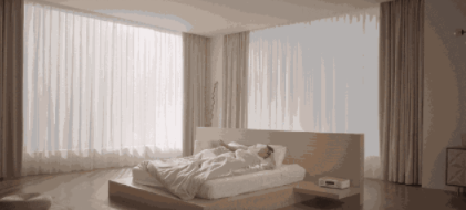 智能家具生活，智能窗簾在家居中的作用！