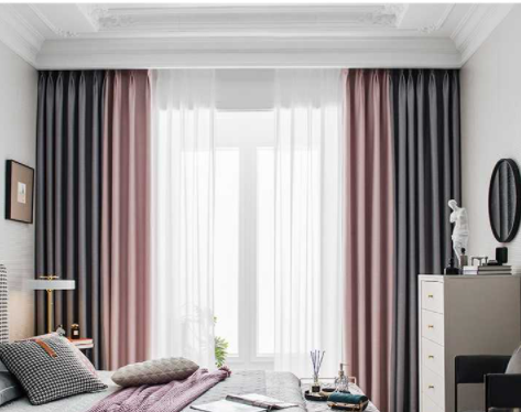 全拼雙拼方案：純色雙拼窗簾好看嗎？怎樣選擇色彩搭配？