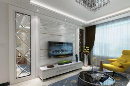 家居裝飾效果圖：藝術(shù)墻漆效果圖，打造不一樣的裝飾效果