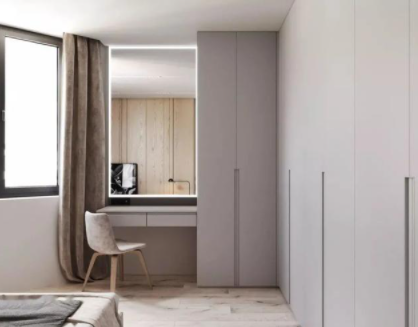 成品家具隔斷：定制衣柜還是成品衣柜？