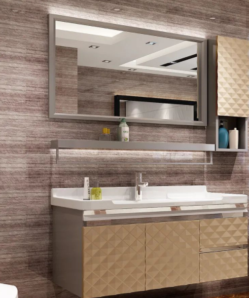 品衛(wèi)不銹鋼浴室柜，輕奢又實(shí)用不銹鋼浴室柜