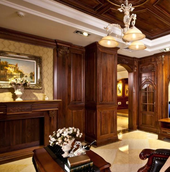 實木護(hù)墻板定制：固裝家具定制護(hù)墻板安裝方法