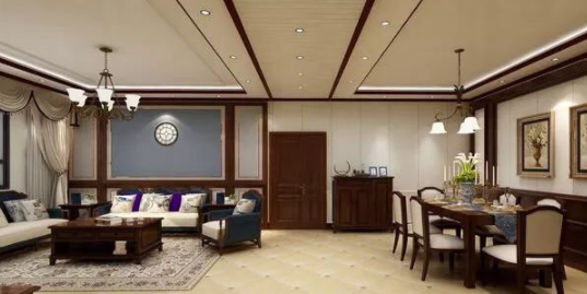 圓形容聲吊頂：竹木纖維板吊頂效果圖，竹木纖維板吊頂好嗎？