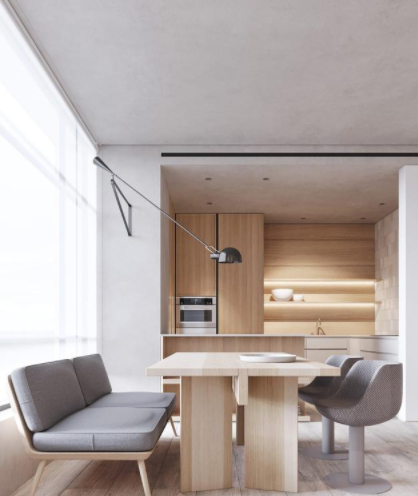 家庭氛圍營造:兩套淺色系家居設(shè)計，簡約優(yōu)雅的空間氛圍