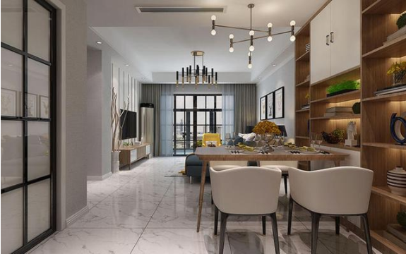 港式餐廳裝飾：小戶型餐廳，打造小酒柜，實(shí)用美觀