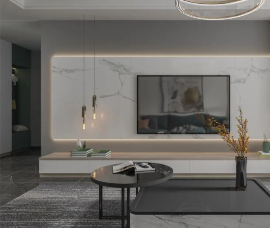 現(xiàn)代客廳裝修設(shè)計(jì)：不同戶型該如何定制電視柜，這么多款式怎么選？