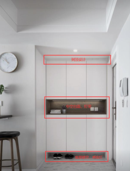 進門鞋柜設計：入戶鞋柜設計如何避坑？