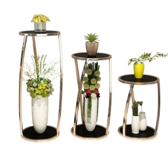 鐵藝花架子模型，不銹鋼花架的選購技巧