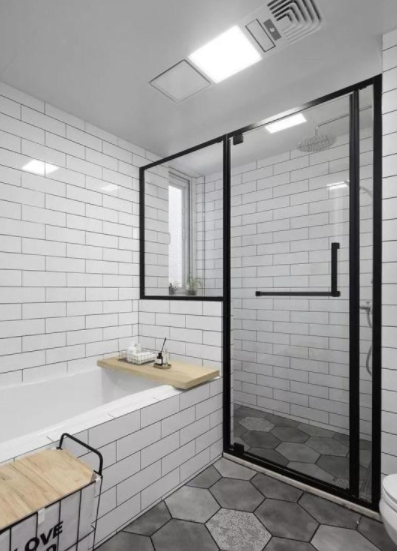 浴室裝修設(shè)計(jì)圖：家庭浴室裝修如何布局？做好這些細(xì)節(jié)施工