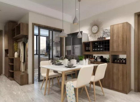 客廳裝飾畫風(fēng)水：這樣定制的客廳裝飾柜，面子、里子都有了~