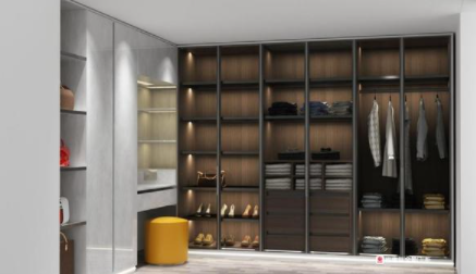 開放式衣柜設(shè)計(jì)，開放式衣帽柜如何防塵？