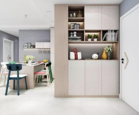 玄關(guān)隔斷設(shè)計(jì)：玄關(guān)柜，空間夠一定要裝，沒(méi)有玄關(guān)柜，只有住過(guò)的人才懂