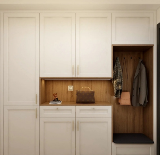 房屋裝飾效果圖，玄關(guān)柜注意的幾個細節(jié)點