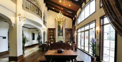 家居裝修設計圖：家居裝修客廳裝修吊頂效果圖 美觀大氣客廳吊頂裝修