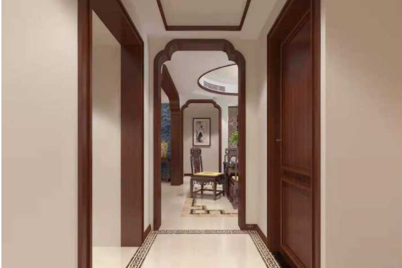 進門玄關(guān)裝修效果圖，玄關(guān)吊頂怎么裝修?