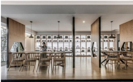 現代家裝設計風格，中式簡約設計風辦公室