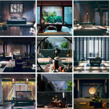 玄關設計效果圖：自然雅致意境遠，新中式玄關的美你學到多少？