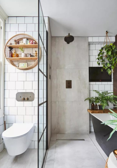 整體淋浴房安裝：夢幻般的步入式淋浴房設(shè)計(jì)，為浴室增添些許奢華