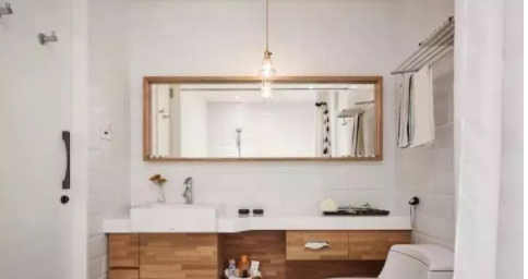 酒店仿古浴室柜：一個(gè)好用的衛(wèi)生間浴室柜可以這樣設(shè)計(jì)？