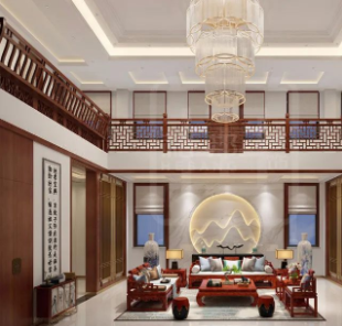 新中式風(fēng)格家具：農(nóng)村自建房的新中式風(fēng)格，顏色搭配與空間線條是重點(diǎn)！