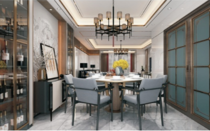 中式風格裝修設計：新現(xiàn)代中式風，讓東方之韻清雅含蓄、干凈簡約