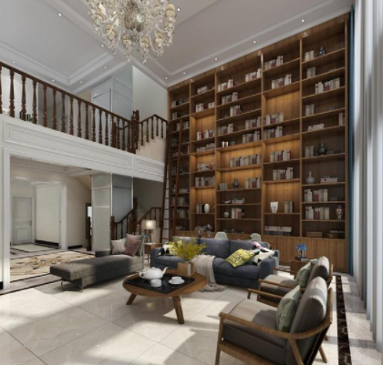 開放式書房家具：書房里的“核心”家具怎么裝？