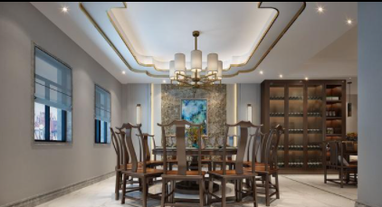 餐廳的裝修，怎樣確定餐廳裝修材料及家具布置！