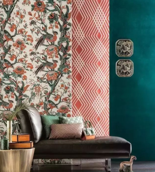 墻紙設(shè)計大全：素色墻紙可以放下了，這樣的墻紙才能玩轉(zhuǎn)家居