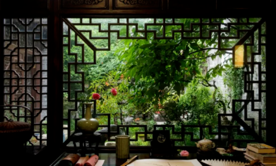 書房家具設(shè)計效果圖：中國傳統(tǒng)家具——“書格”北方稱書柜，南方稱書櫥