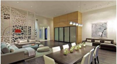 鋁屏風(fēng)隔斷：房間隔斷屏風(fēng)樣式，房間隔斷屏風(fēng)怎么隔好？