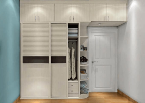 臥室整體衣柜裝修效果圖，新房衣柜裝修搭配選擇怎么選擇？定制衣柜好在哪？