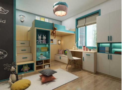 【兒童房設(shè)計(jì)與裝修】?jī)和慷ㄖ萍揖叩臅r(shí)候，顏色有什么講究嗎？