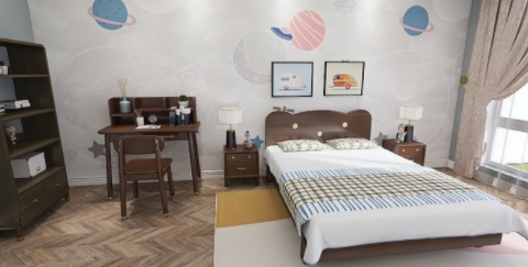 家裝新中式家具：融合現(xiàn)代與中式元素，打造新中式兒童房