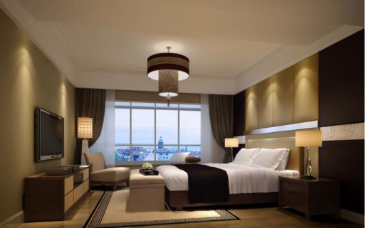 簡約新中式裝修效果圖：新中式裝修臥室，需要注意哪些問題？