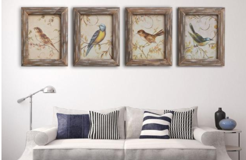 家居墻面裝飾畫：家里背景墻裝飾畫怎么選？