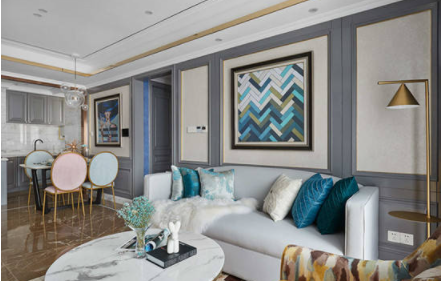 成都別墅軟裝：別墅軟裝設(shè)計時窗簾應(yīng)該如何選擇