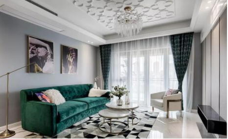 【精裝房軟裝風(fēng)格】深圳軟裝裝修窗簾怎樣搭配顏色更出眾？