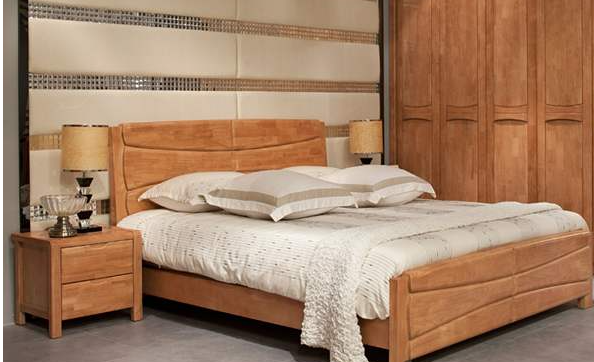 【實木床的價格】雙人實木床用什么材質(zhì)，實木家具定制哪家好？