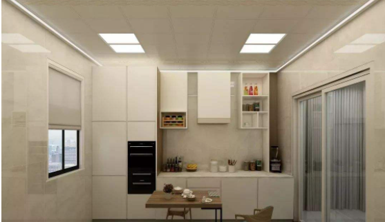 家居裝修設(shè)計圖：廚房吊頂用什么材料