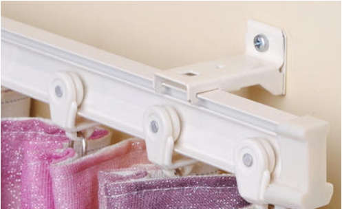 【窗簾軌道安裝價格】窗簾軌道怎么安裝，窗簾滑道安裝步驟